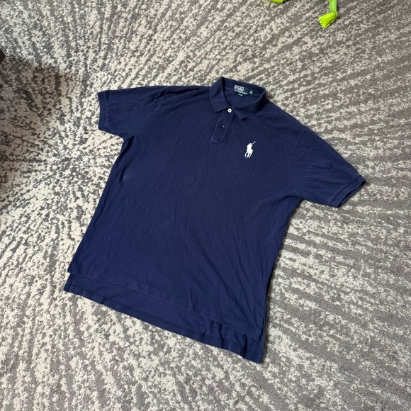 navy blue polo big pony mens shirt - Picture 1 of 3